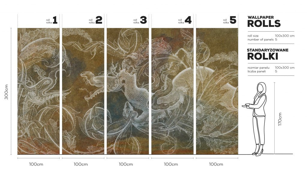 Draco – Tapeta w rolkach