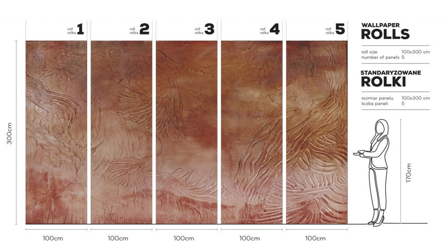 Garda Rust – Tapeta w rolkach