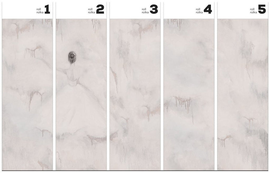 Lady Light – Tapeta w rolkach