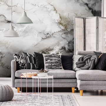 Lago Beige and Grey – Tapeta w rolkach