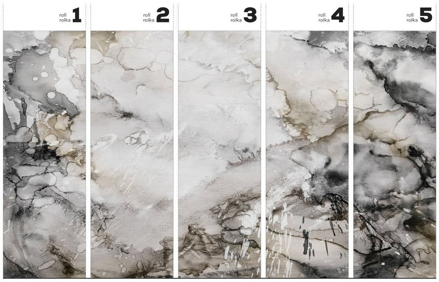 Lago Beige and Grey – Tapeta w rolkach