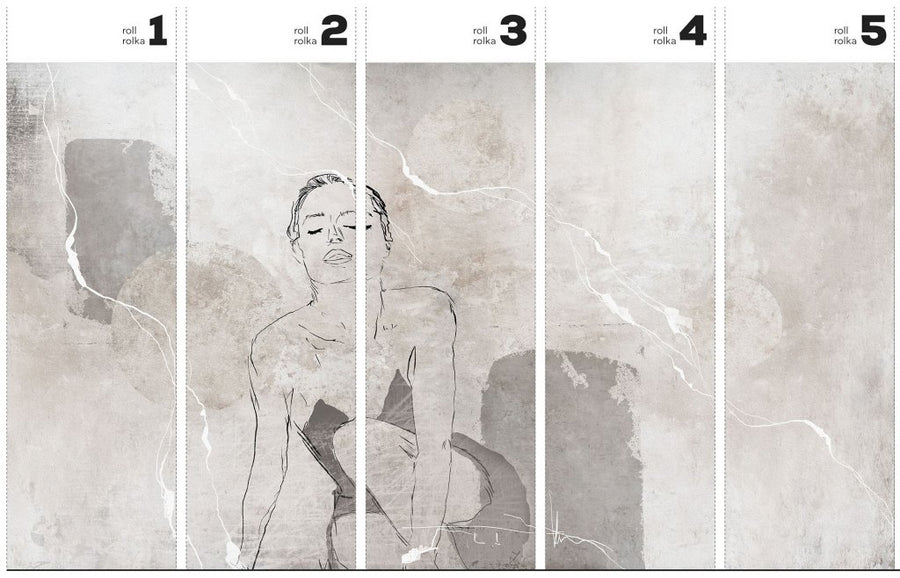 Lapillis Femme – Tapeta w rolkach