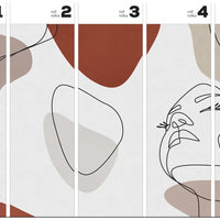 Layla Taupe – Tapeta w rolkach