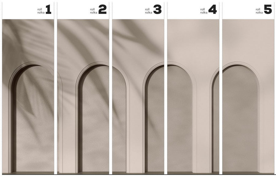 Libra Beige – Tapeta w rolkach