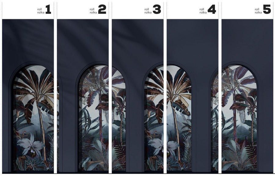 Libra Graphite Robinson – Tapeta w rolkach