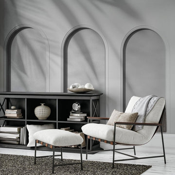 Libra Light Grey – Tapeta w rolkach