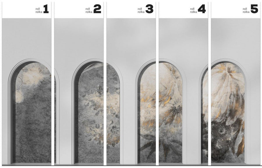 Libra Light Grey Harmony Ash – Tapeta w rolkach