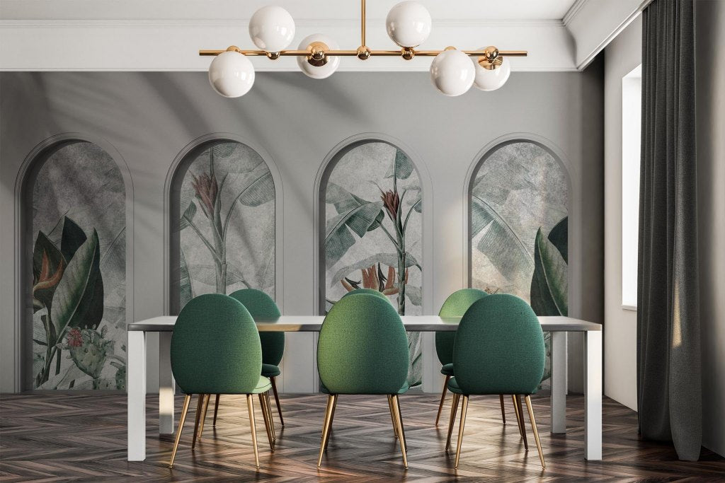 Libra Light Grey Rainforest – Tapeta w rolkach