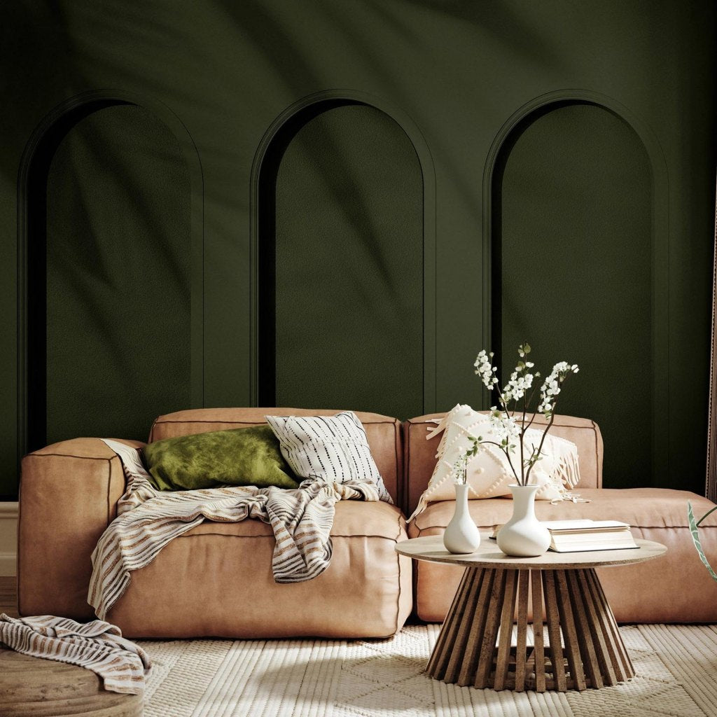 Libra Olive – Tapeta w rolkach