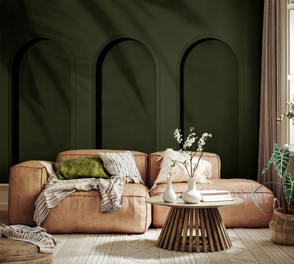 Libra Olive – Tapeta w rolkach