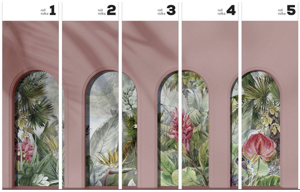 Libra Pink Wonderland – Tapeta w rolkach