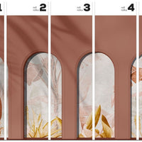 Libra Rainforest Rust – Tapeta w rolkach