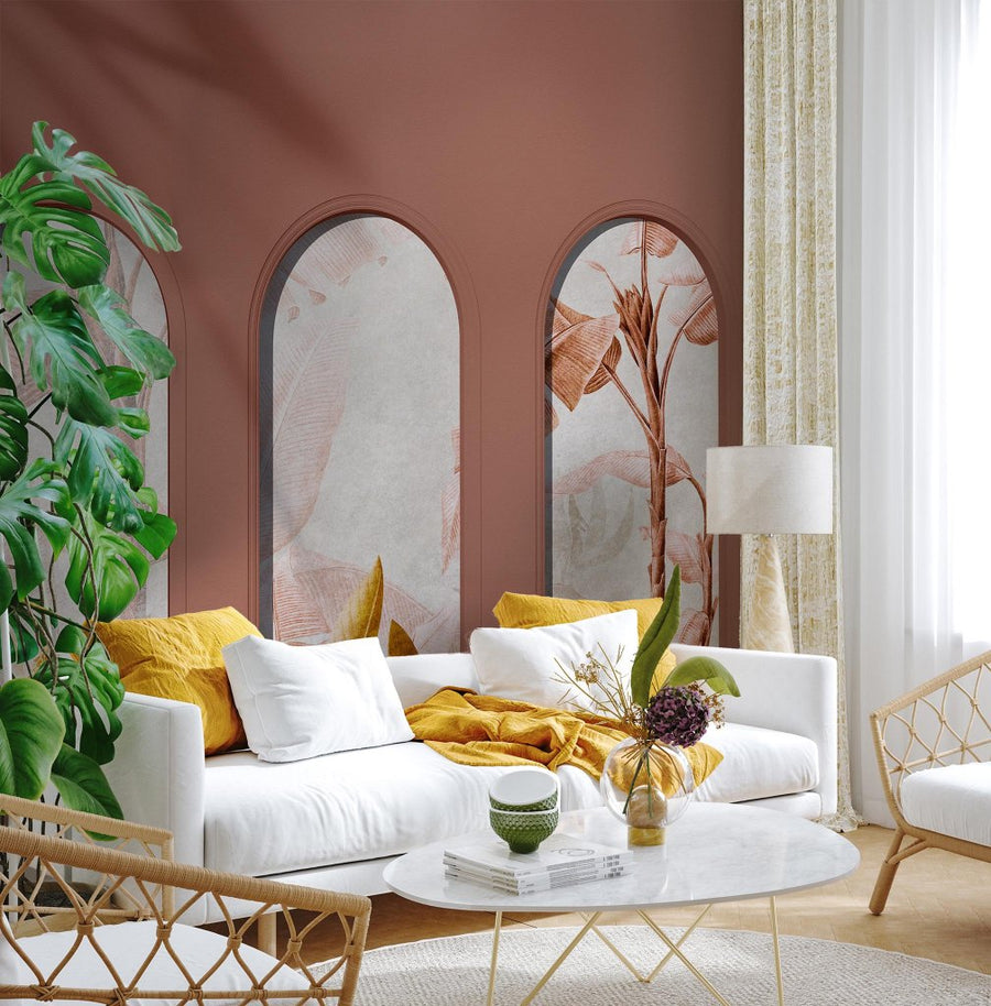 Libra Rainforest Rust – Tapeta w rolkach