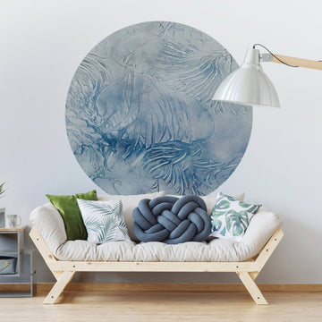 Garda Blue – Tapeta Koło Standard