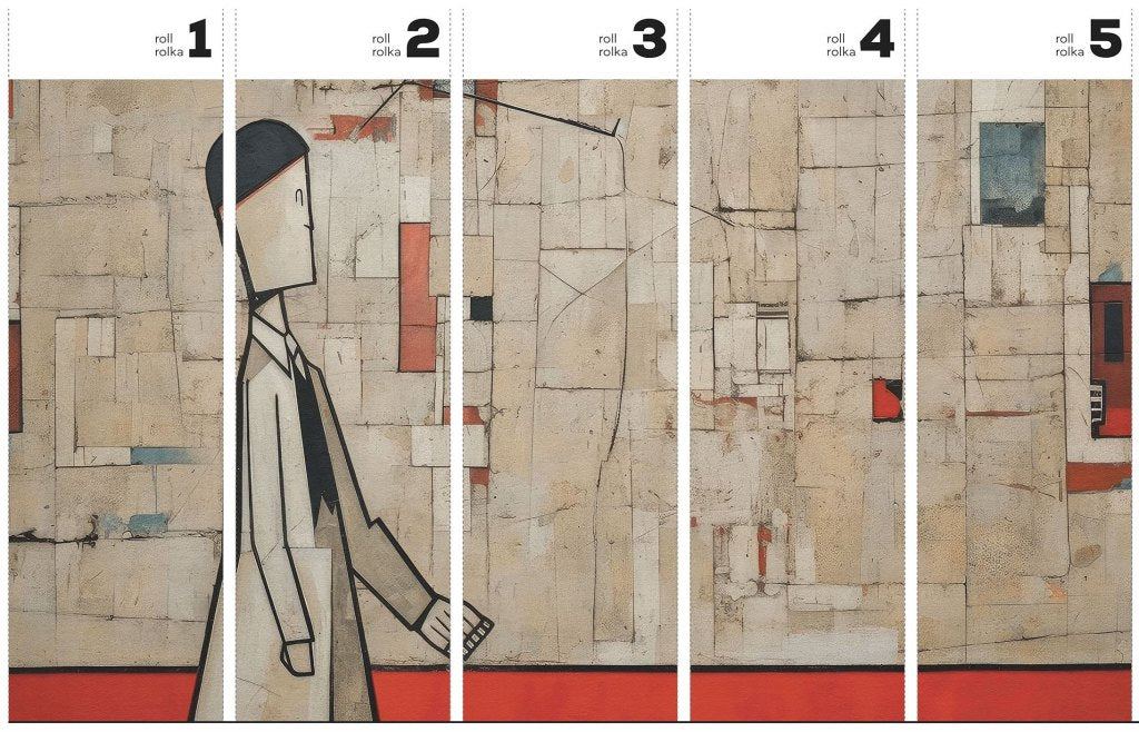 Piet – Tapeta w rolkach