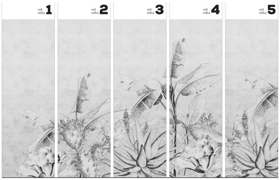 Rainforest Sketch – Tapeta w rolkach