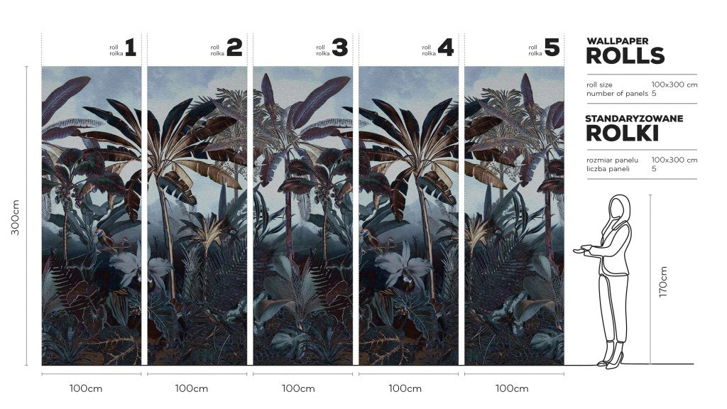 Robinson – Tapeta w rolkach