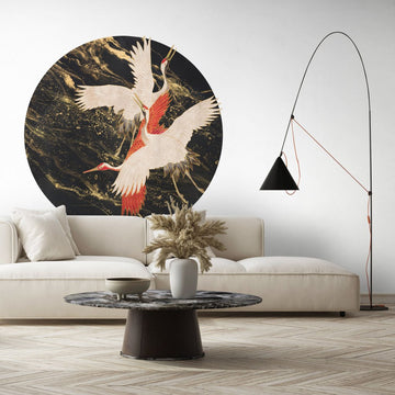 Glory Tsuru – Tapeta Koło Standard