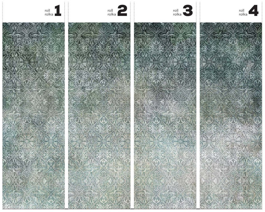 Temptation Green – Tapeta w rolkach