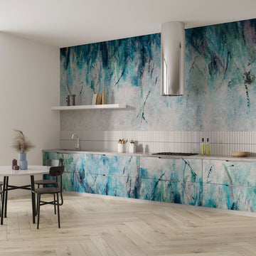 Tosca Blue – Tapeta w rolkach