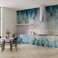 Tosca Blue – Tapeta w rolkach