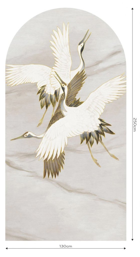 Ivory Tsuru – Tapeta Łuk Standard