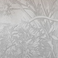 Grey Ombre Flower – Tapeta Łuk Standard