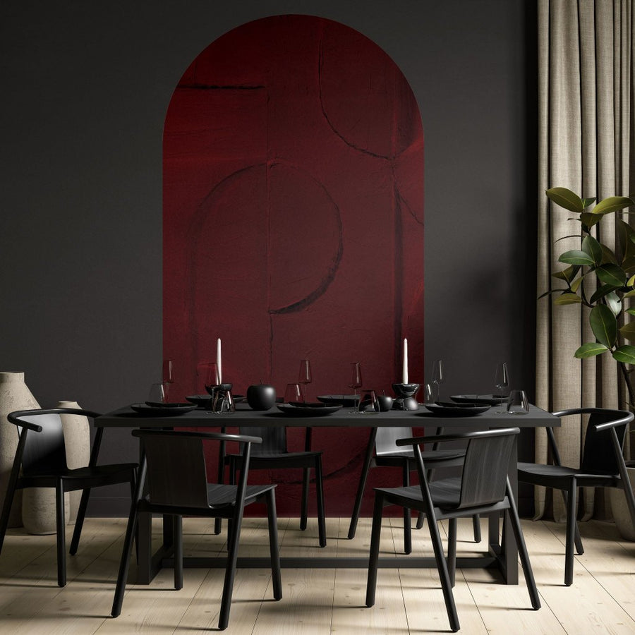 Bene Burgundy – Tapeta Łuk Standard