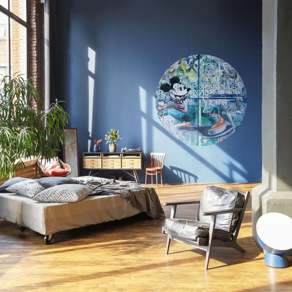 Bronx – Tapeta Koło Standard