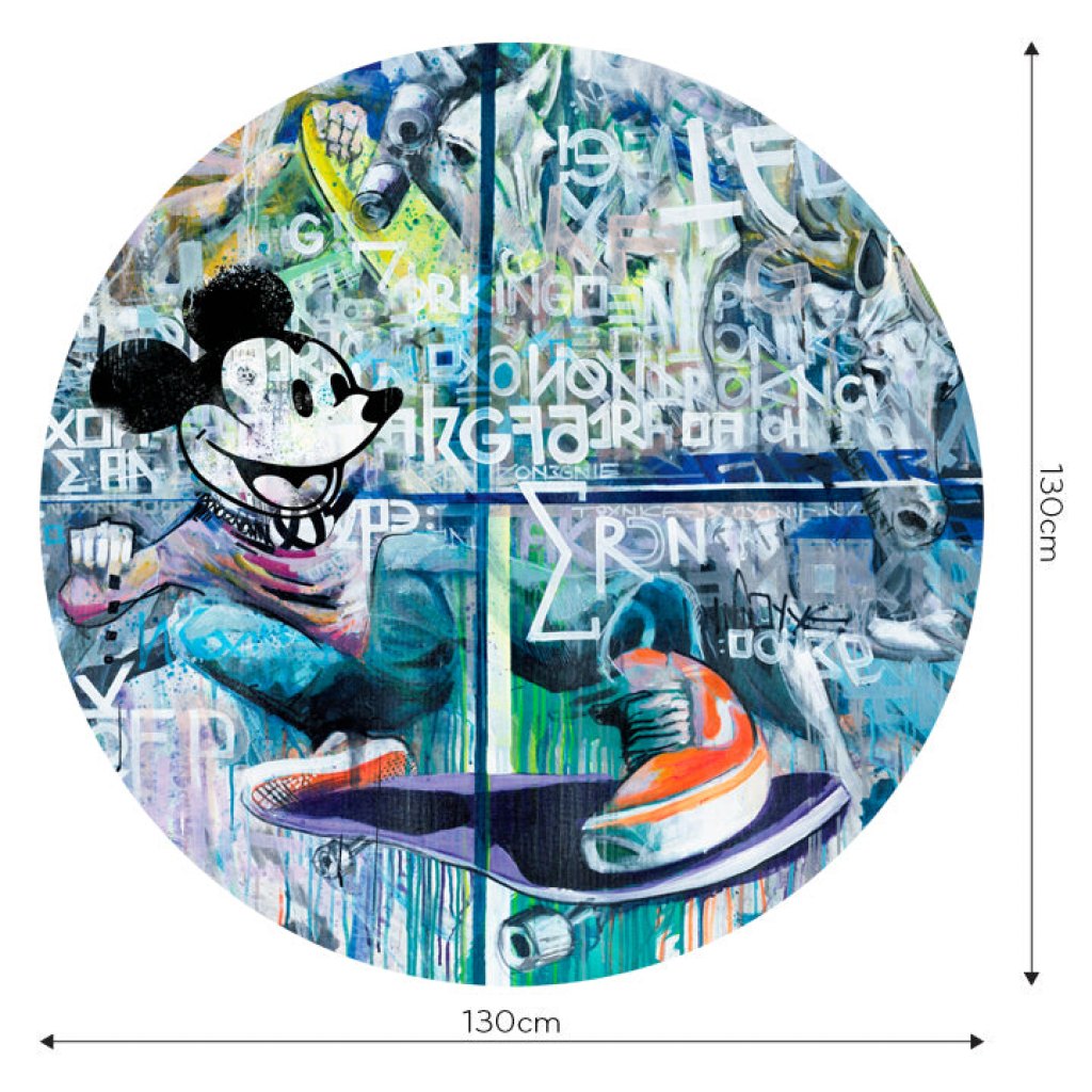 Bronx – Tapeta Koło Standard