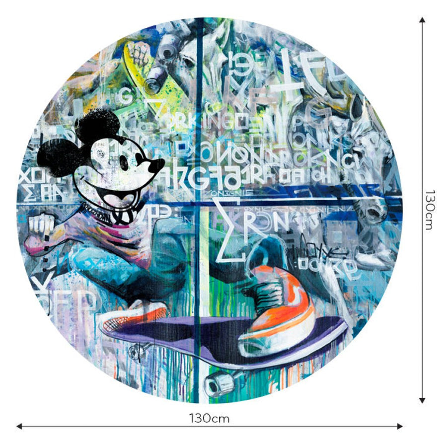 Bronx – Tapeta Koło Standard