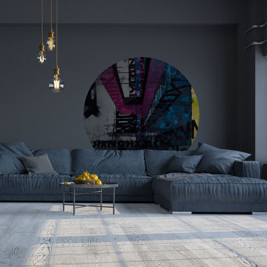 Manhattan – Tapeta Koło Standard