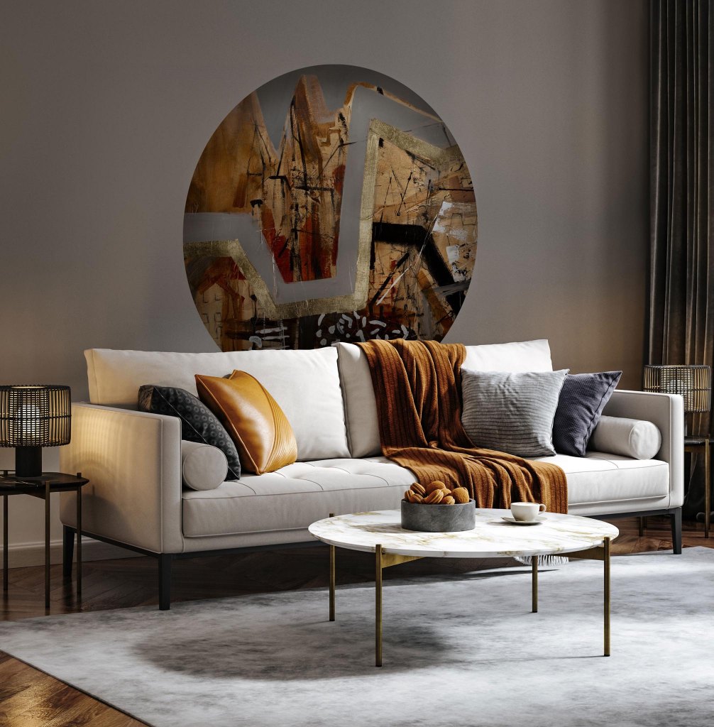 Figaro – Tapeta Koło Standard