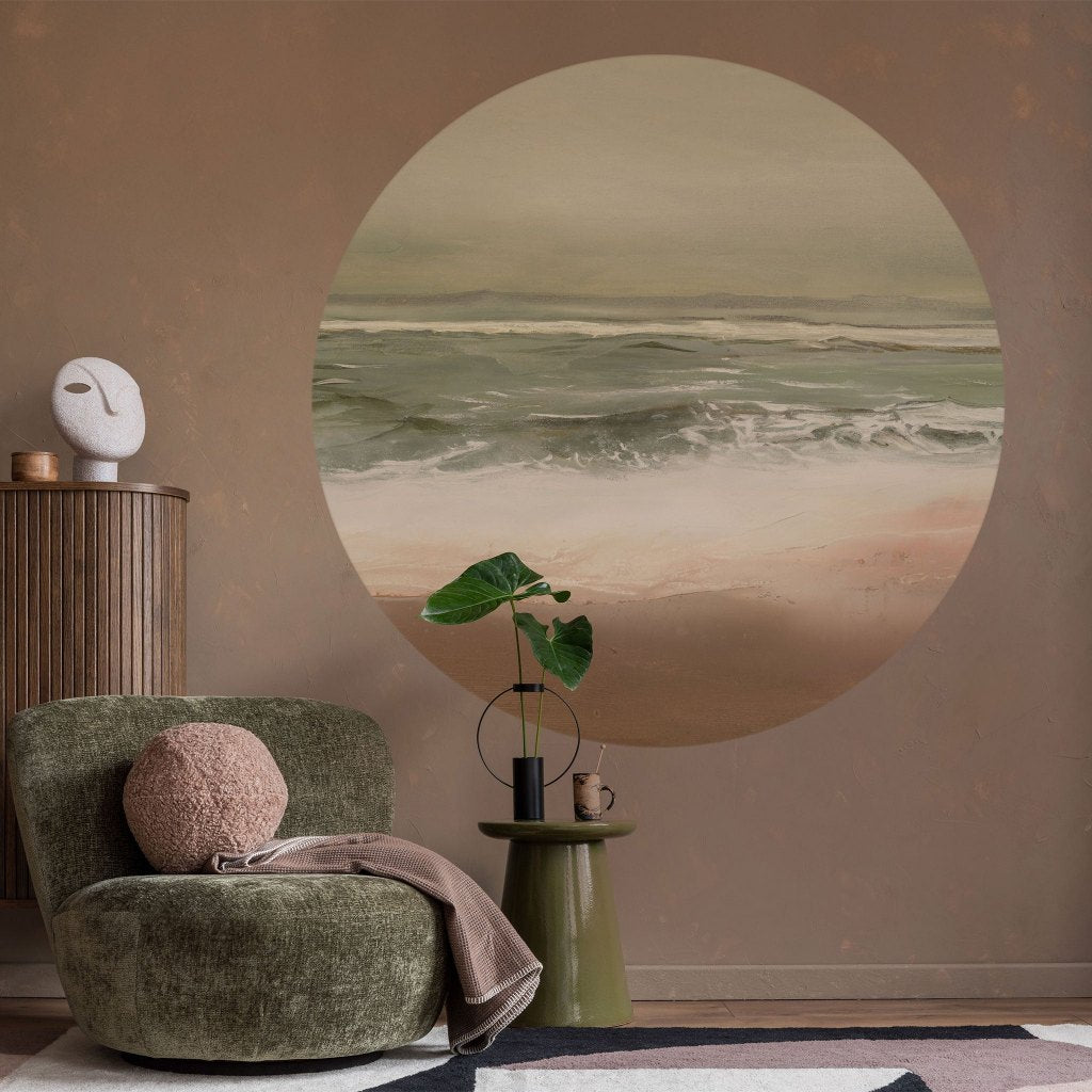 Sunrise – Tapeta Koło Standard