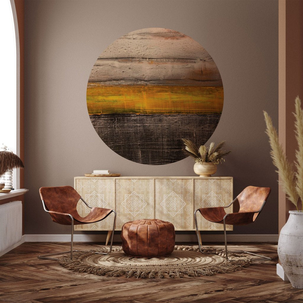 Sunset – Tapeta Koło Standard