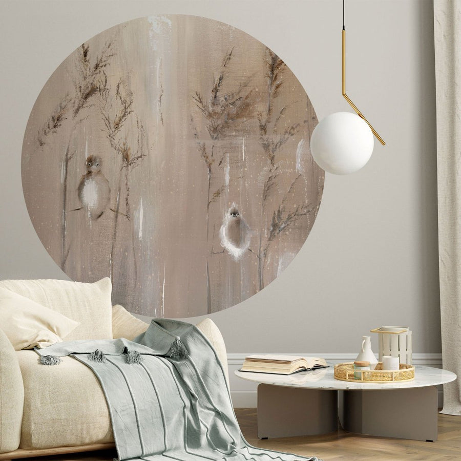 Aves – Tapeta Koło Standard