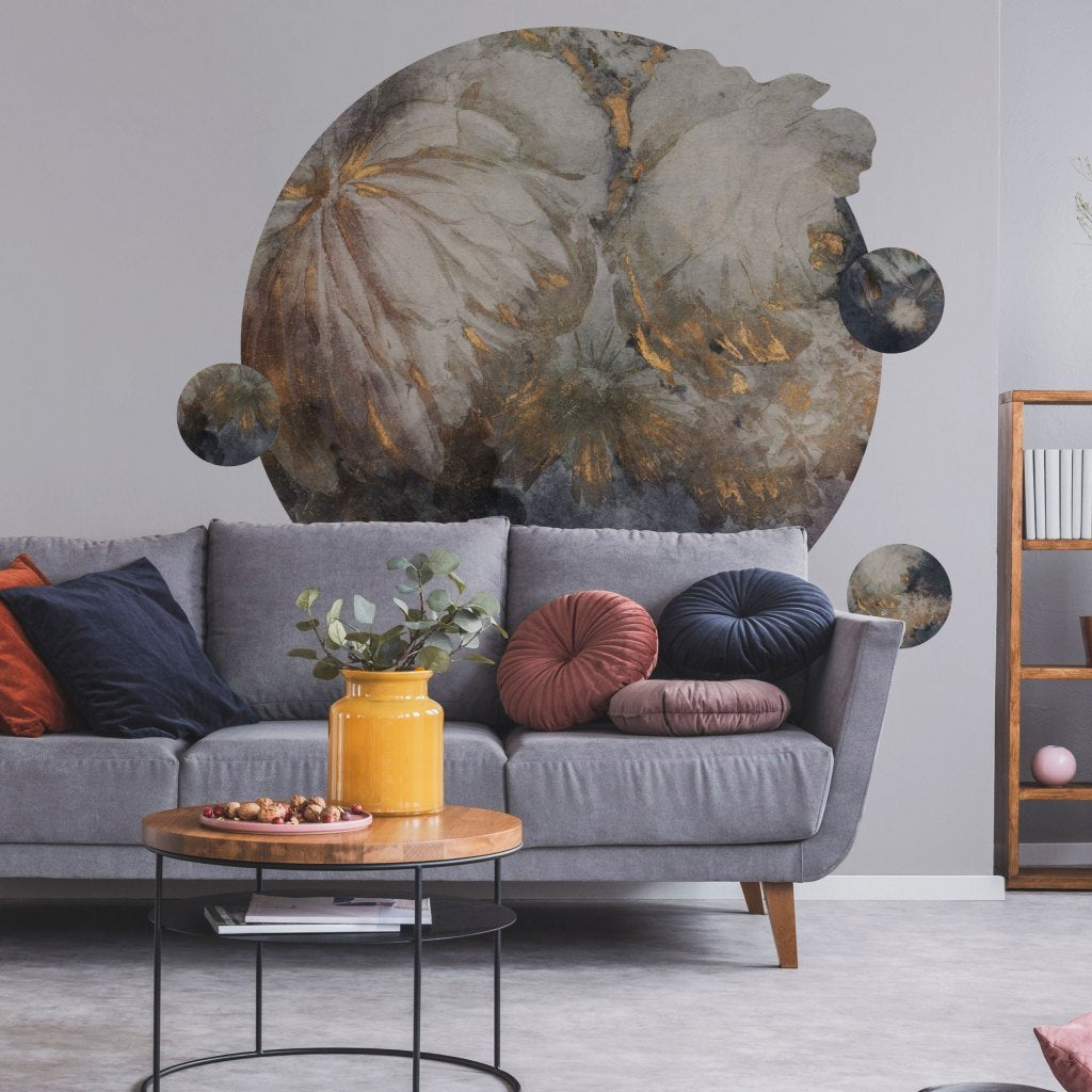 Harmony Blue – Tapeta Koło Standard