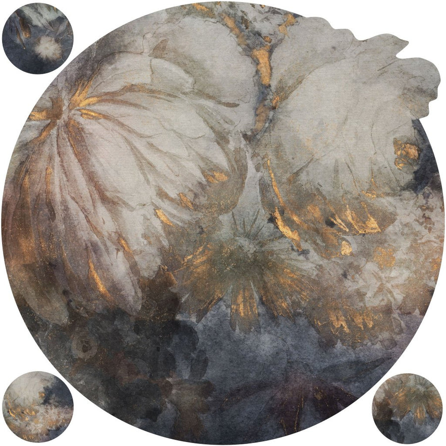 Harmony Blue – Tapeta Koło Standard