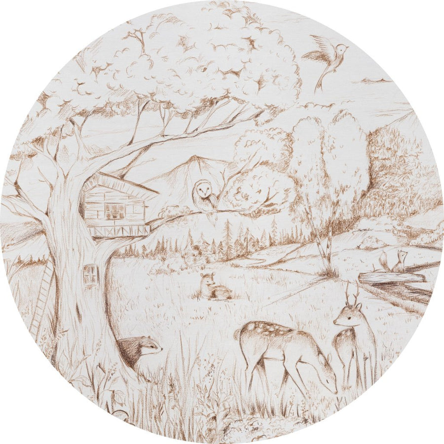 Elliot – Tapeta Koło Standard