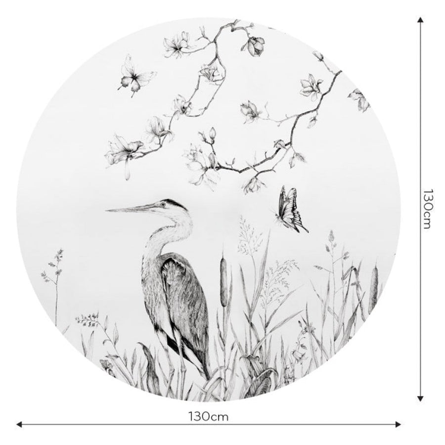 Heron – Tapeta Koło Standard