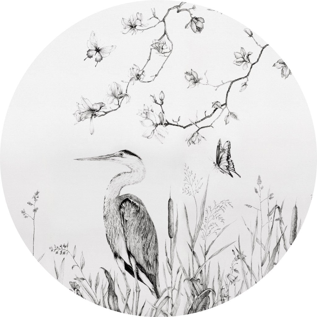 Heron – Tapeta Koło Standard