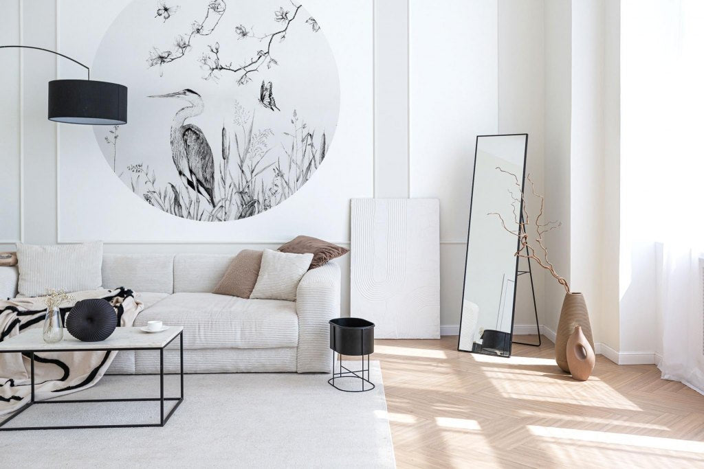 Heron – Tapeta Koło Standard