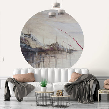 Haze – Tapeta Koło Standard