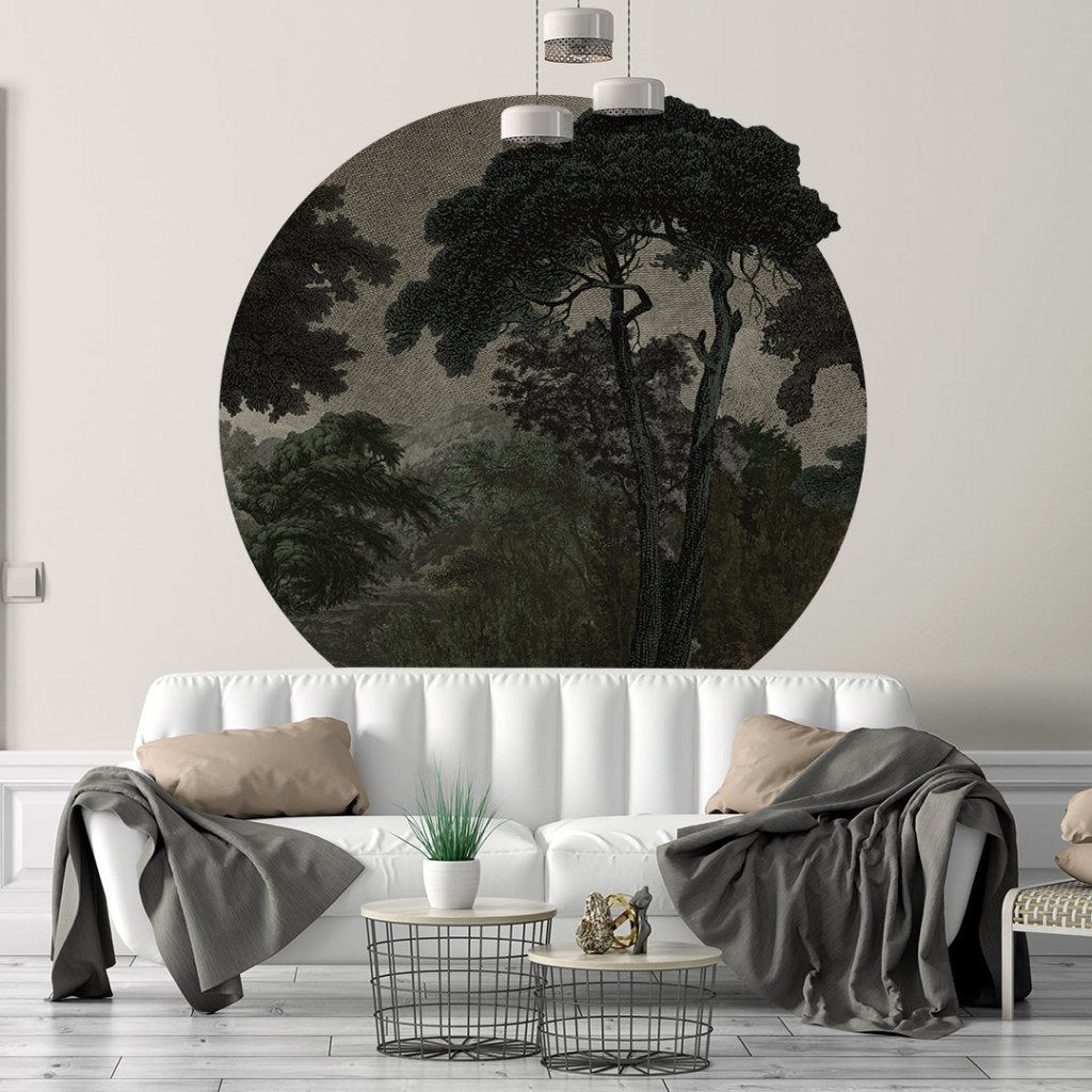 Hood Dark – Tapeta Koło Standard