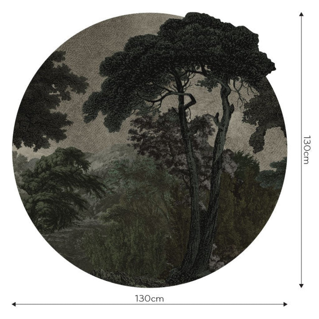 Hood Dark – Tapeta Koło Standard