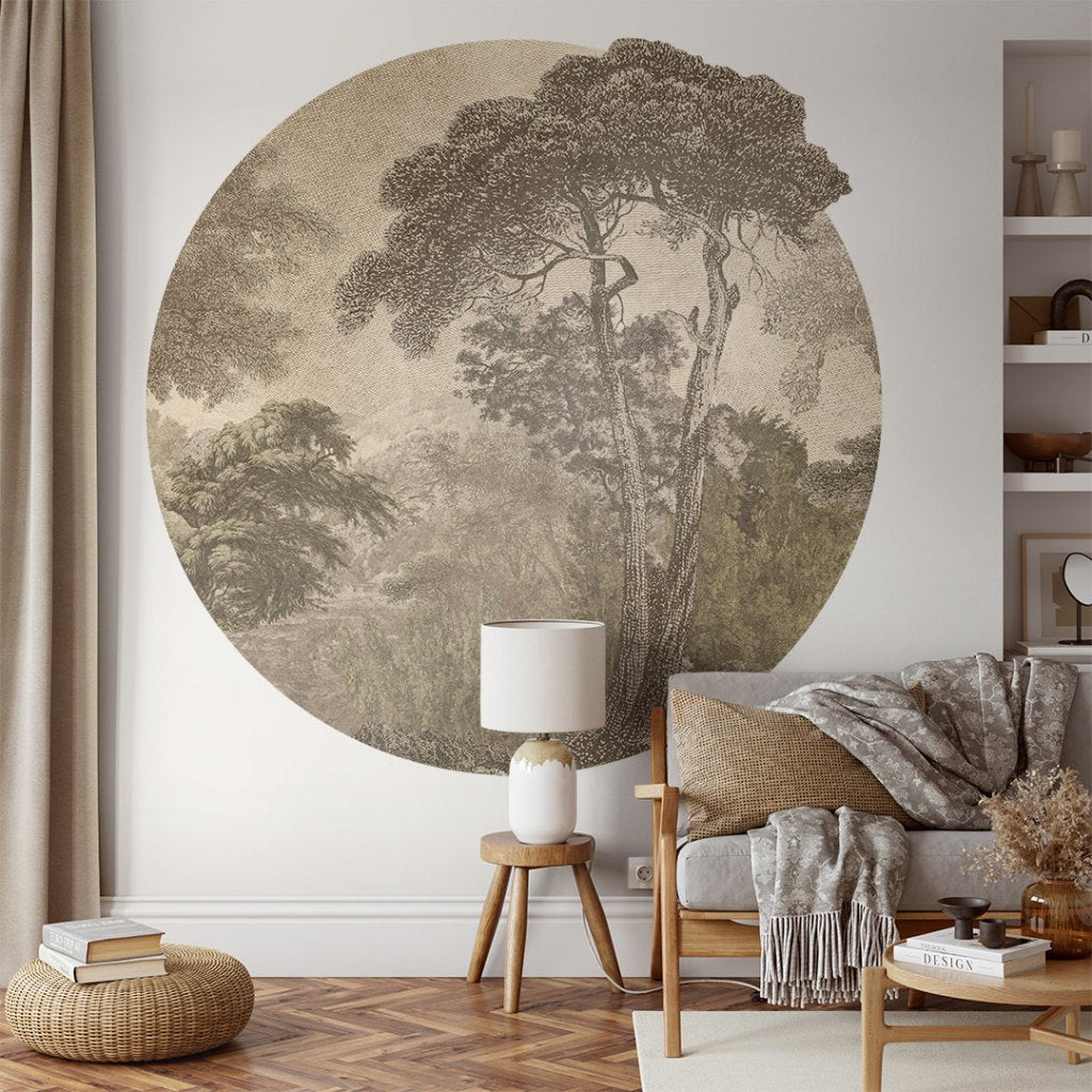 Hood Light – Tapeta Koło Standard