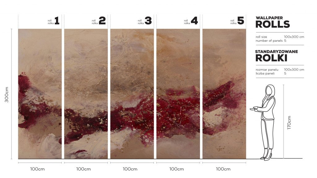 Mon Cheri – Tapeta w rolkach