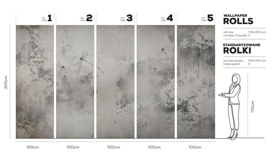 Lestes – Tapeta w rolkach