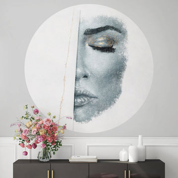 Illusion – Tapeta Koło Standard