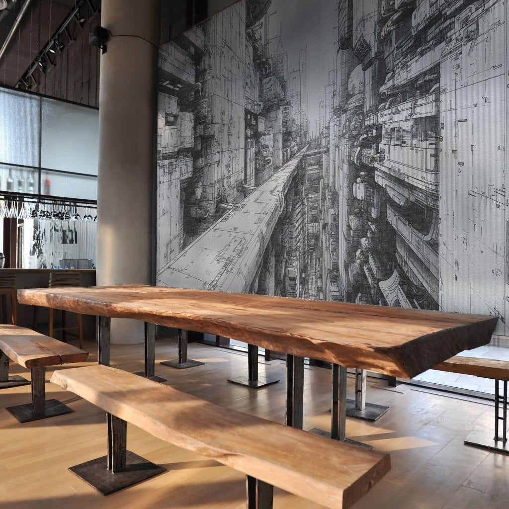 Cyber City – Tapeta w rolkach